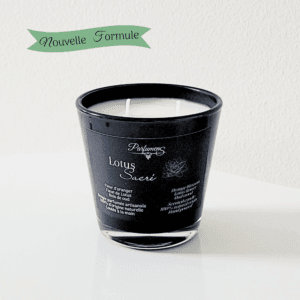 bougie 100% naturelle parfumens lotus